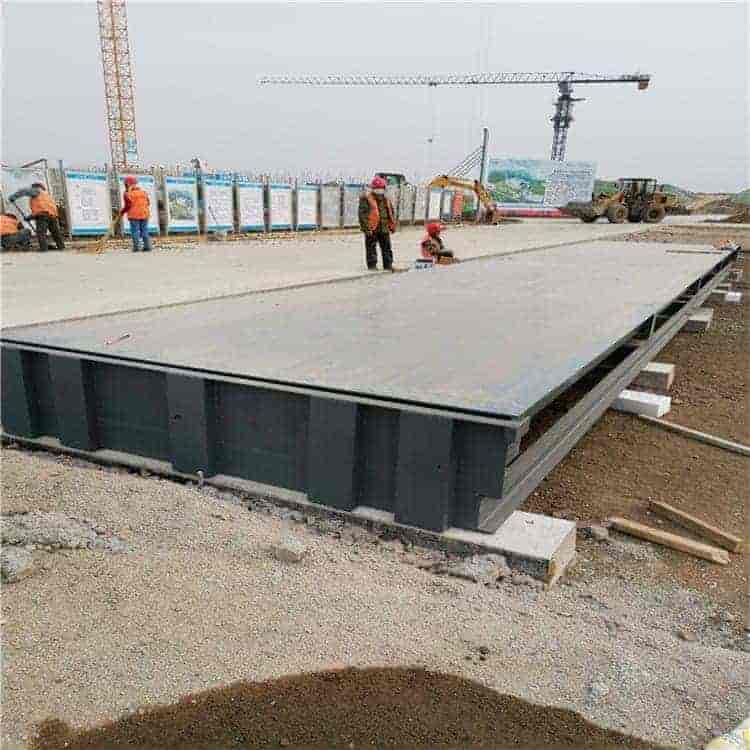 安装电子地磅的步骤