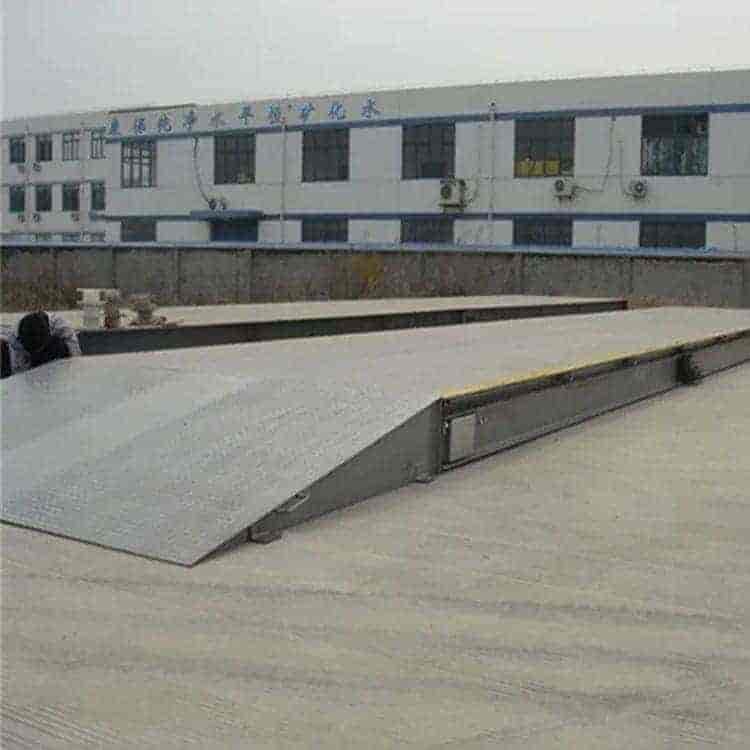 如何安装地磅秤台？