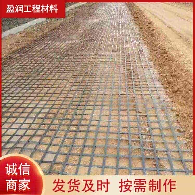 带钢丝土工格栅